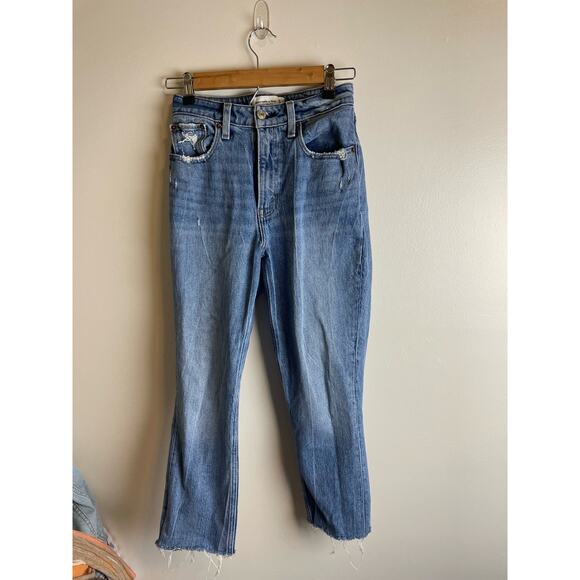 ABERCROMBIE & FITCH Curve Love High Rise Mom Jean Size 24 - Picture 4 of 7
